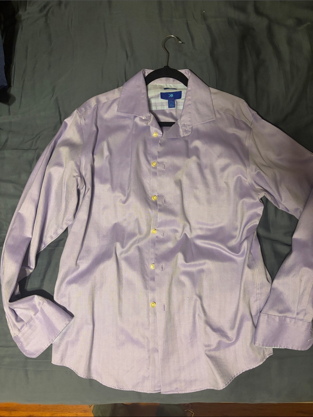 Egara Men's Lavender Dress Shirt